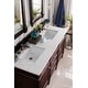 preview thumbnail 8 of 30, James Martin Vanities Brittany 60" Double Vanity, Burnished Mahogany