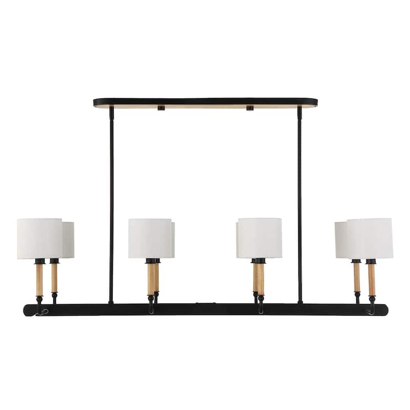 Uttermost Franconia 8 Light Pendant - 48"W x 14"D x 12.5"H