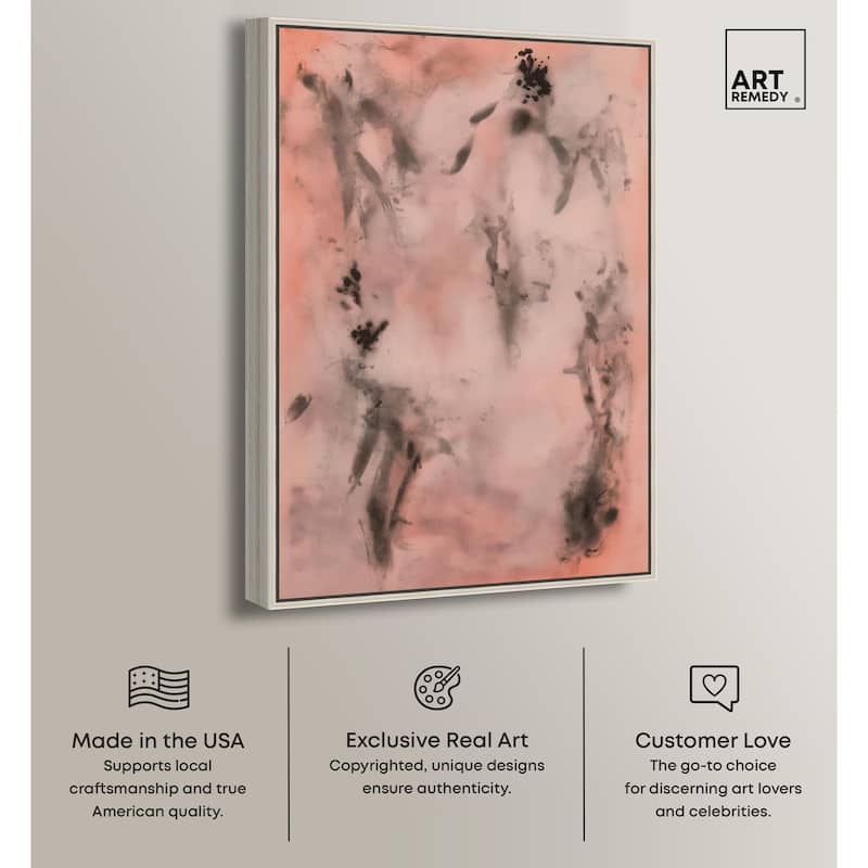 Ink Wash Canvas by Art Remedy