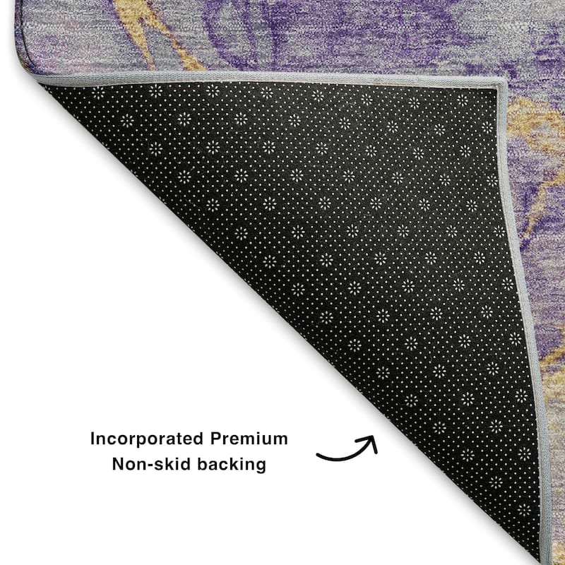 Premium Washable Super Soft Abstract Mayfield Rug