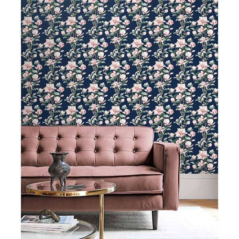 NextWall Magnolia Trail Peel and Stick Wallpaper