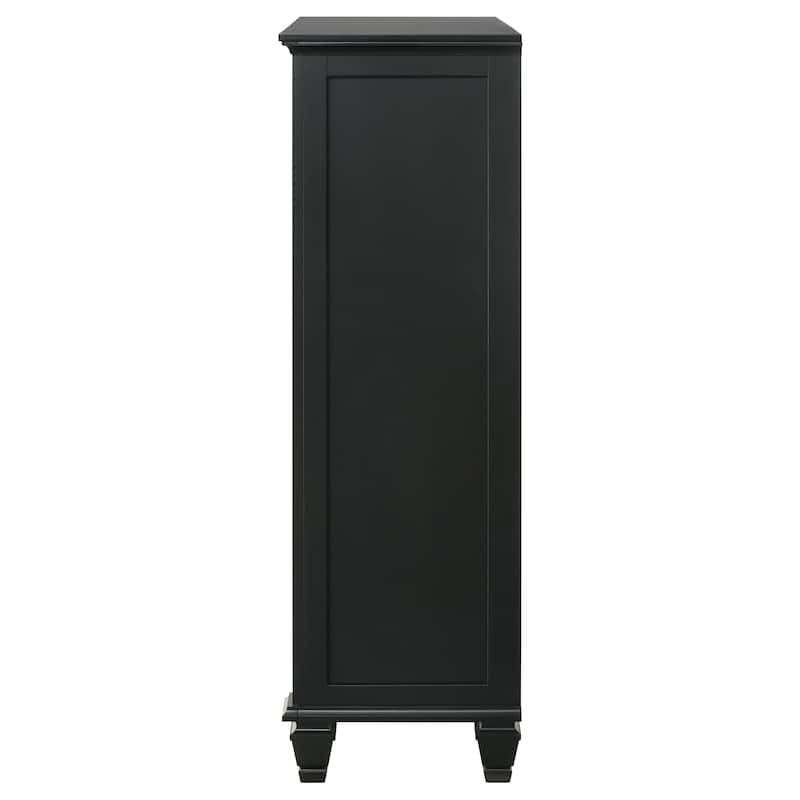 Sandy Beach Coastal Wood 8-drawer Door Chest