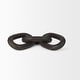 preview thumbnail 5 of 22, Tayla Large Black-Brown Wood Chain Link
