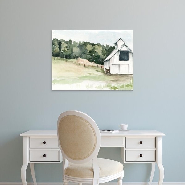 Easy Art Prints Jennifer Paxton Parker's 'Watercolor Barn III' Premium Canvas Art
