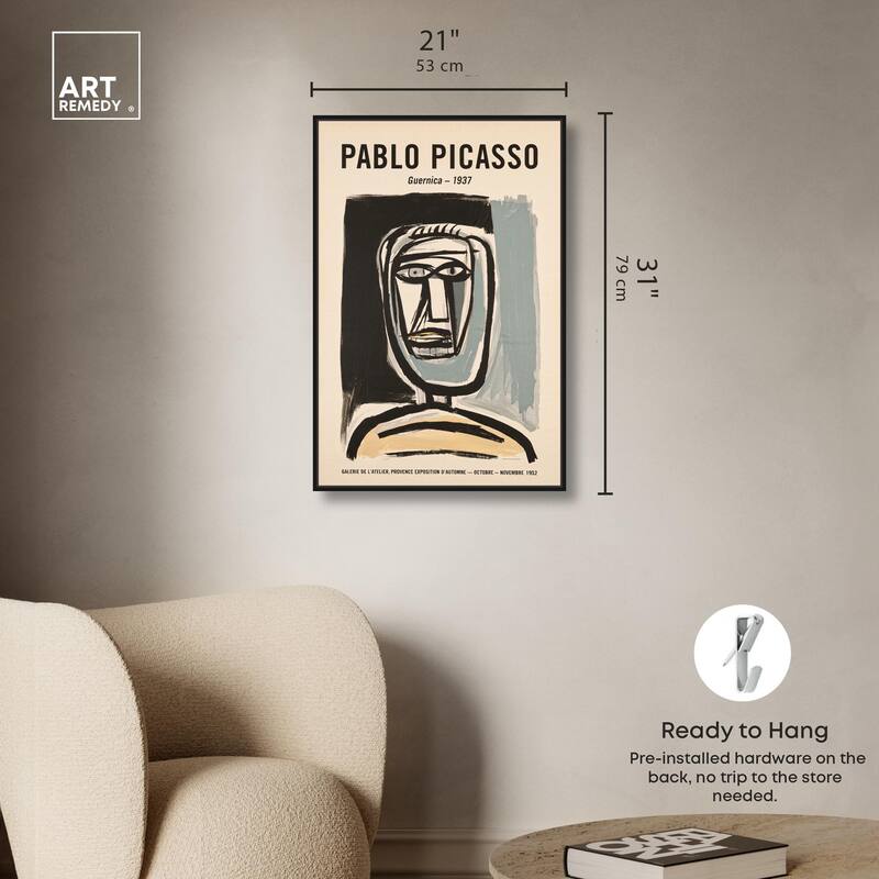 Head of Guernica Canvas by Art Remedy