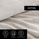 preview thumbnail 6 of 5, Vera Wang Roses Beige Cotton Reversible Comforter Set