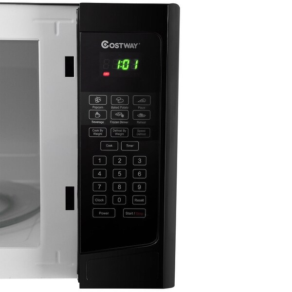 1.1 cu ft Programmable Microwave Oven 1000W Countertop LED Display Kitchen New