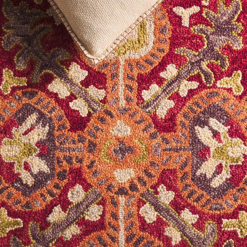 SAFAVIEH Handmade Aspen Mesude Boho Tribal Wool Rug