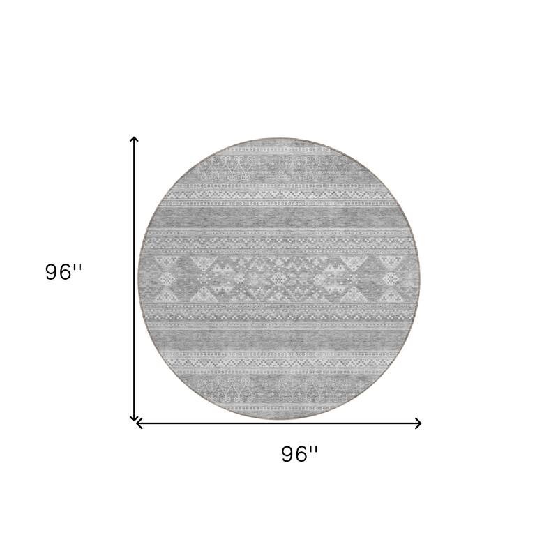 HomeRoots Southwestern Transitional Rectangle Outdoor Rug