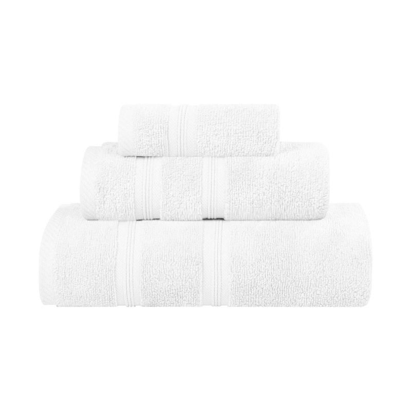 Superior Smart Dry Zero Twist Cotton 3-Piece Assorted Towel Set