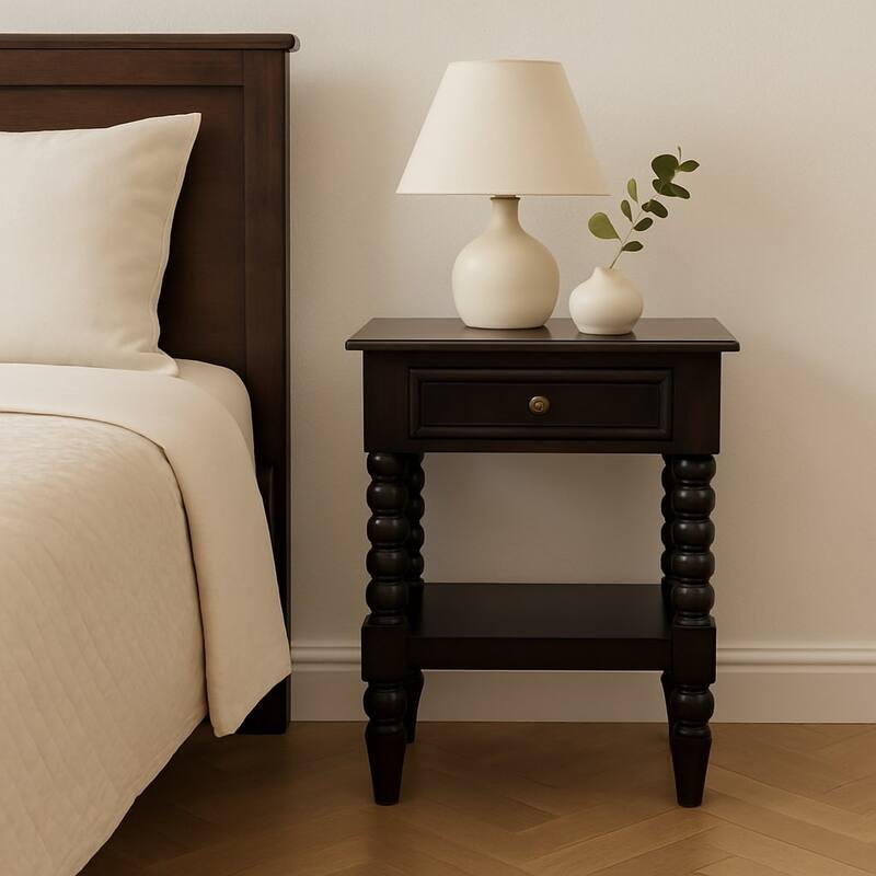 Vienna 1-Drawer Nightstand