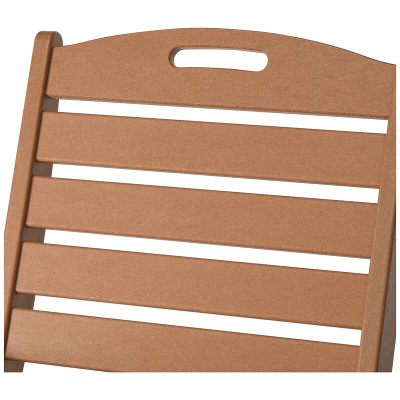 Coastline Patio Folding Highback Dining Chair Set of 2