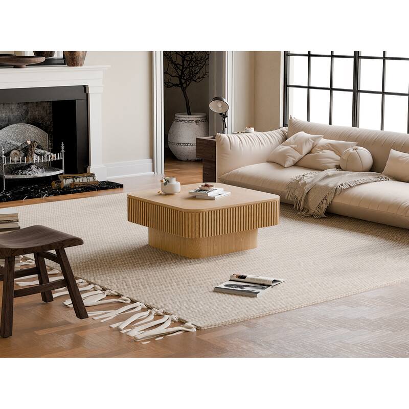 31.5'' Square Coffee Table with Storage