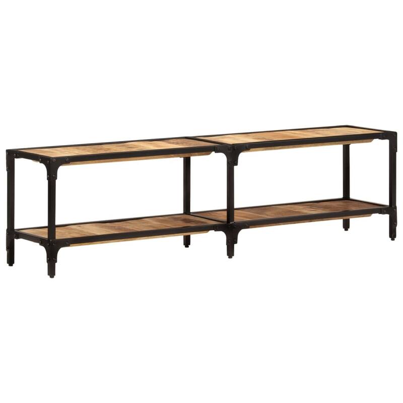 vidaXL TV Stand 59.1"x11.8"x16.1" Solid Wood Reclaimed - 59.1" x 11.8" x 16.1"