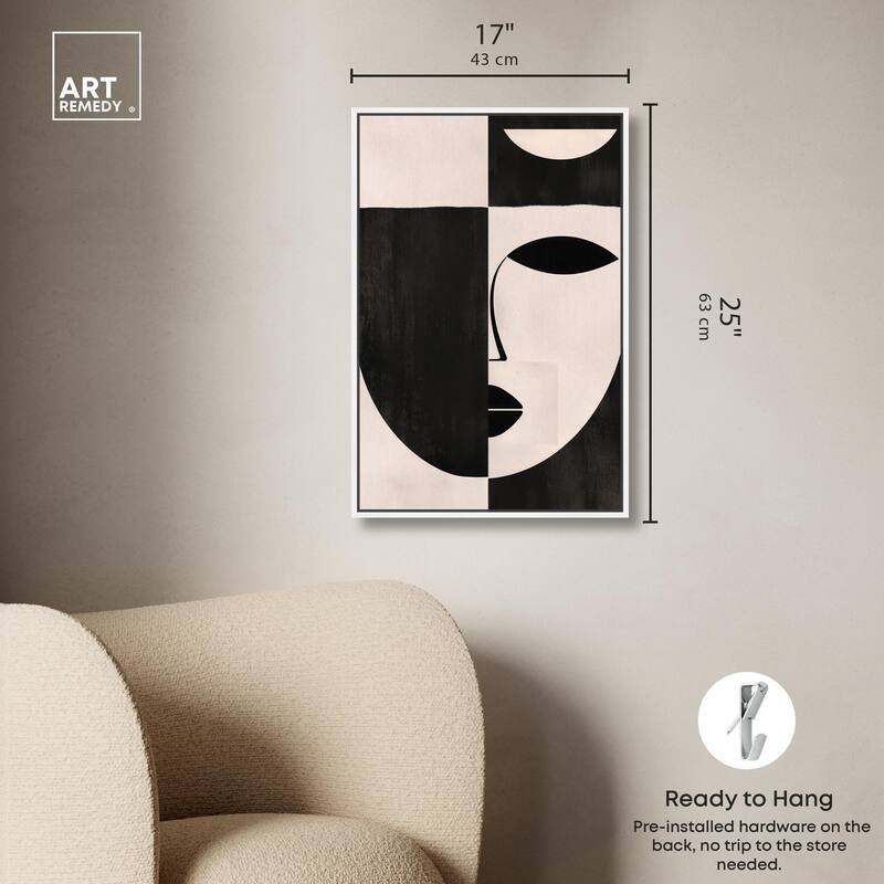 Divided Self II Canvas by Art Remedy