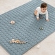 preview thumbnail 81 of 90, Premium Play Mat - Soft and Comfortable Kids & Toddler Play Mat with Non-Slip Bottom by Comfy Cubs Pacific Blue - Rectangle - 48" x 72"