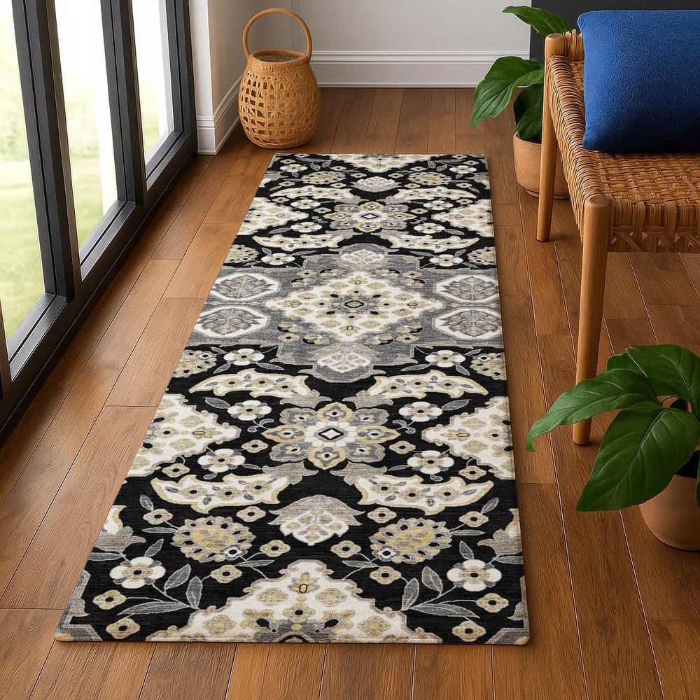 Premium Washable Super Soft Classic Traditional Mayfield Rug