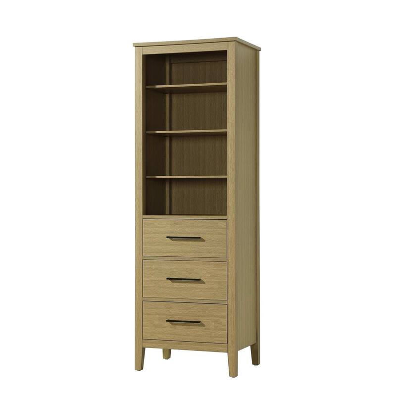 Laura 16-28 Inch Open Shelving Bath Storage Cabinet