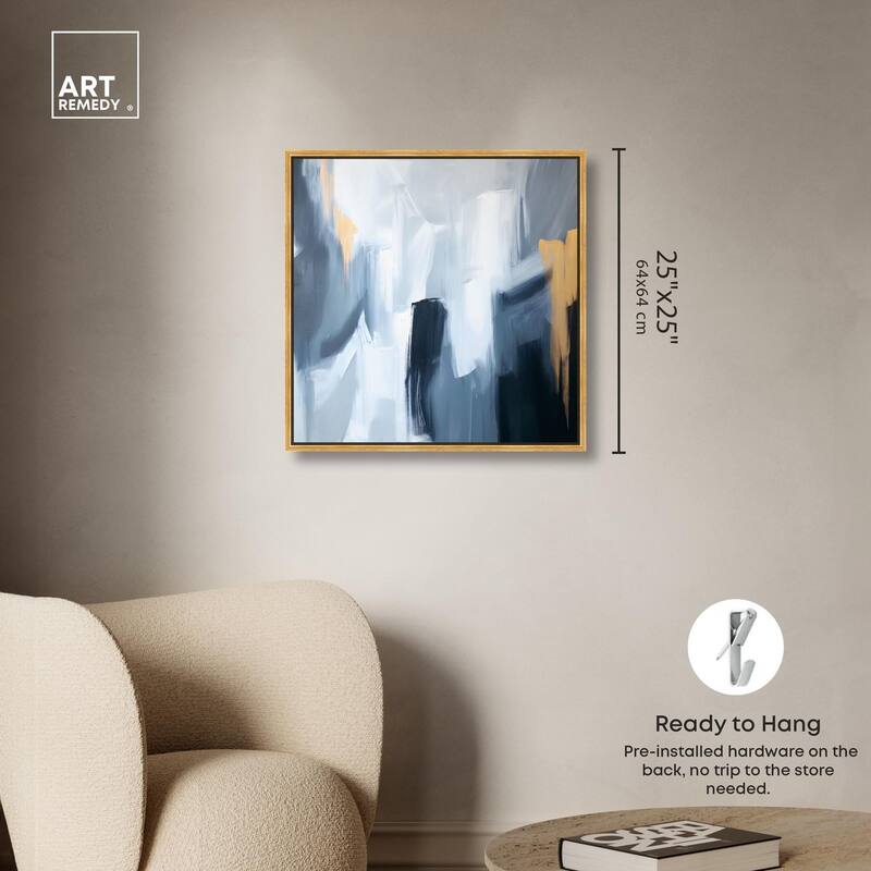 Contained Gesture II Canvas by Art Remedy