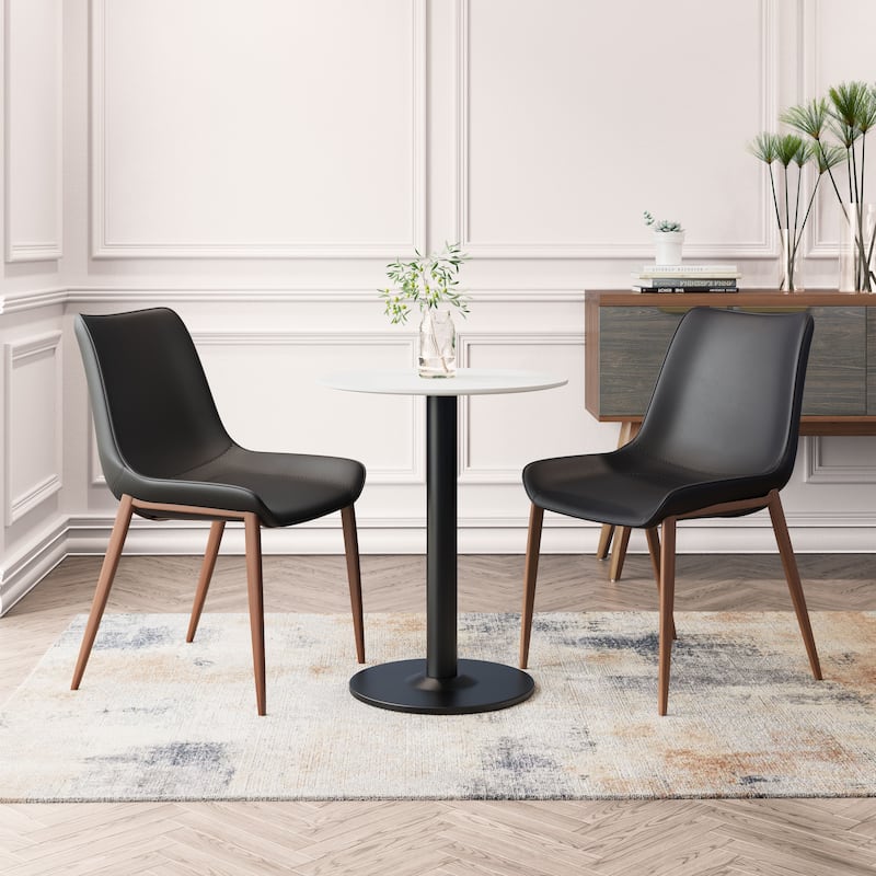 Magnus Dining Chair Black & Walnut