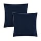 preview thumbnail 17 of 19, Lance Embroidered Applique Navy Microfiber 24-piece Bed In a Bag