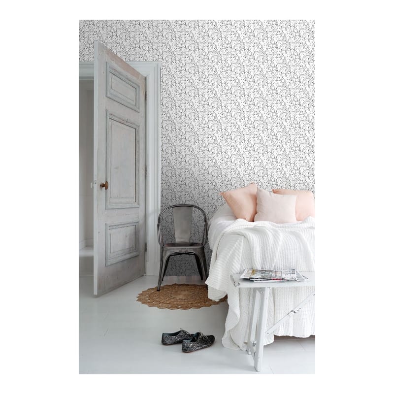 ESTA Home Buckley Off-White Face Collage Wallpaper - 20.5 x 396 x 0.025