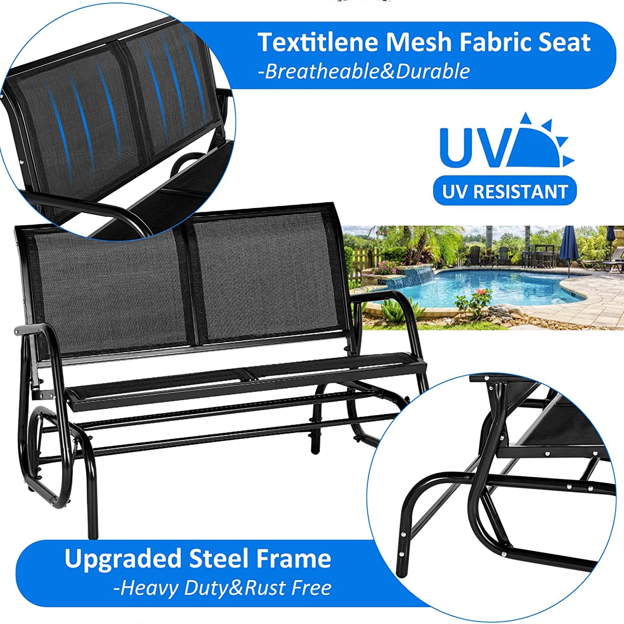 Best outdoor glider sales