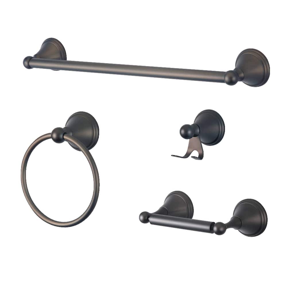 Kingston Brass Governor Bathroom Hardware Set - Includes 24" Towel