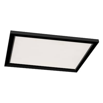 Lugano 24"x24" LED Flush Mount Light - 24"L x 24"W x 1"H