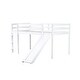 preview thumbnail 40 of 41, Twin Loft Bed with Slide and Playful Low-Profile Design (250lb Capacity)