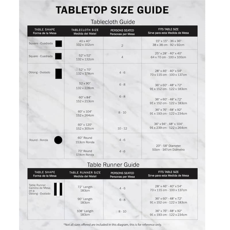 DII Summer Vinyl Tablecloth
