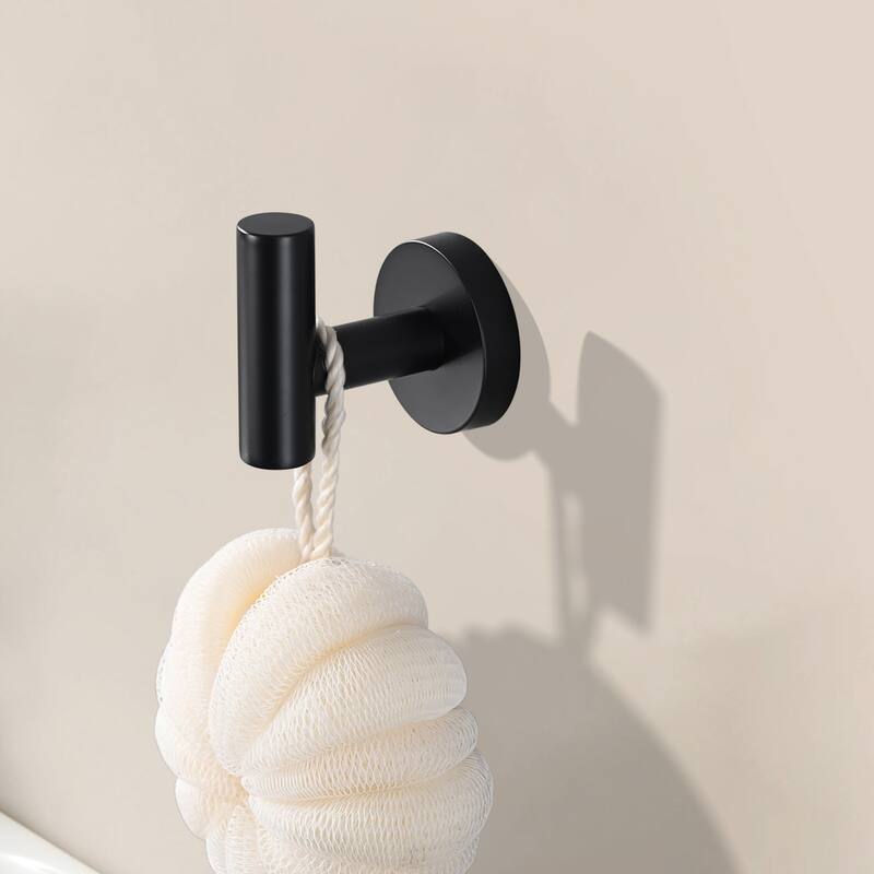 Topcraft Wall Mounted Stainless Steel Bathroom 5-Piece Hardware Set