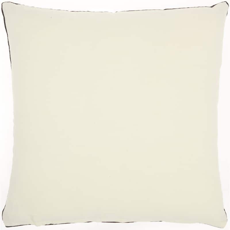 Mina Victory Life Styles Glam Solid Velvet Throw Pillow