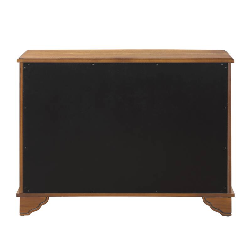 Mid Century 40" Sideboard Buffet Console Table with Adjustable Shelf
