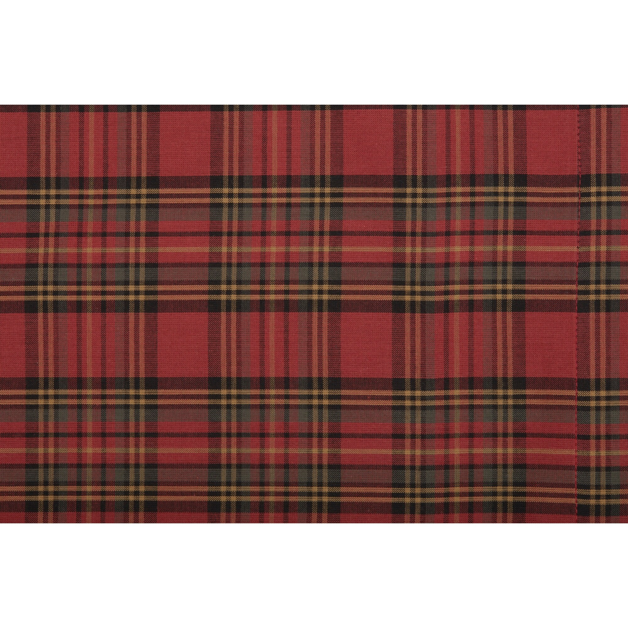 Tartan Red Plaid Pillow Case Set Overstock 19503235 King