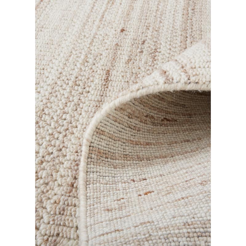 Grand Bazaar Foxwood Hand Woven Solid Transitional Area Rug