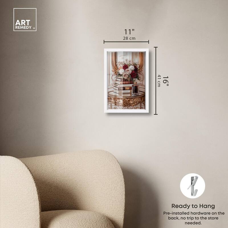 Lovely Mirror Glam Books Shadowbox by Art Remedy