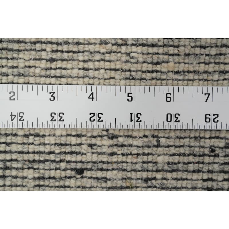 Hand Knotted Oriental 100% Wool Carpet Tribal Animal Pictorial Beige & Ivories Gabbeh Runner Rug - 4' 9'' X 2' 0''