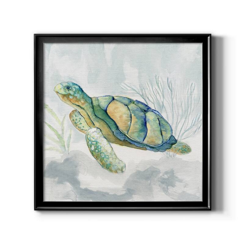 Jungle Tiger-Framed Canvas - Ready to Hang