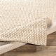preview thumbnail 10 of 28, Armin Handmade Textured Wool Blend Area Rug