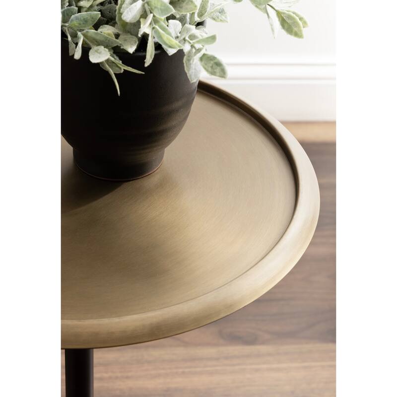 Kate and Laurel Sanzo Metal Side Table