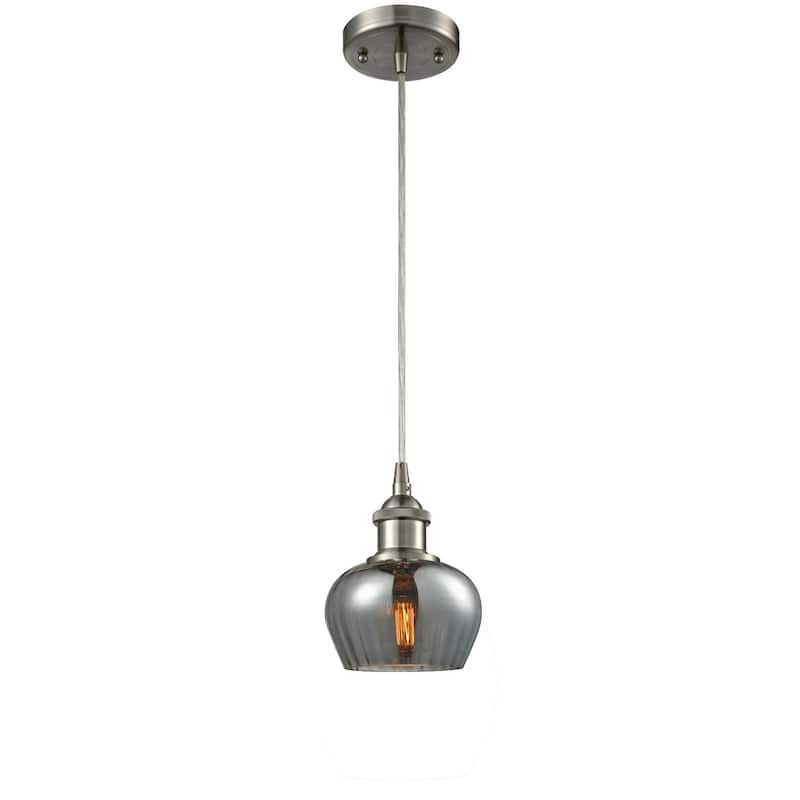 Innovations Lighting Fenton 7" Wide Mini Pendant - Cord Suspension