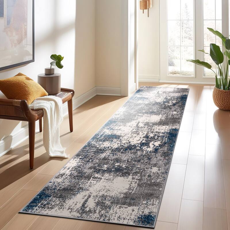World Rug Gallery Perugia Modern Abstract Area Rug