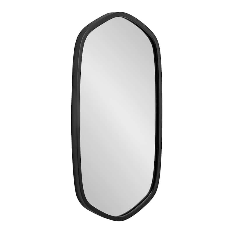 Kate and Laurel McLean Metal Framed Mirror - 20x36 - Black