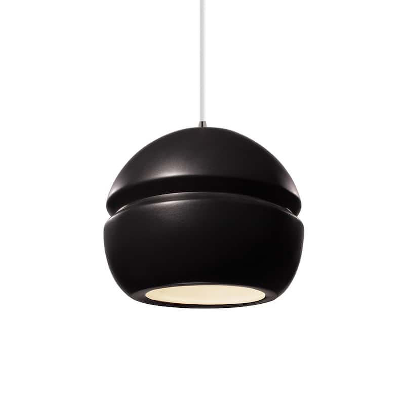 Carson Carrington Sallebacka 1-light Small Pendant - Brushed Nickel, Carbon Matte Black, White - Brushed Nickel, Carbon Matte Black, White