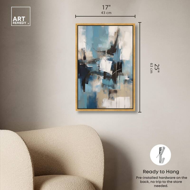 Glimpse of Infinity I Canvas by Art Remedy