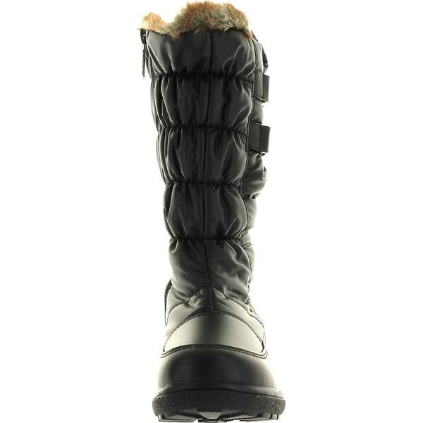 Shop Totes Womens Bunny Waterproof Winter Snow Boots Black