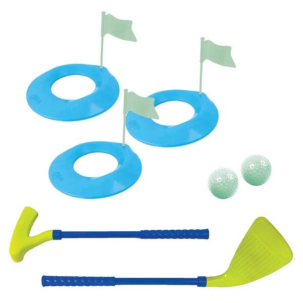 slide 2 of 7, Wham-O Glow In The Dark Jumbo Snow Golf Kit Kids