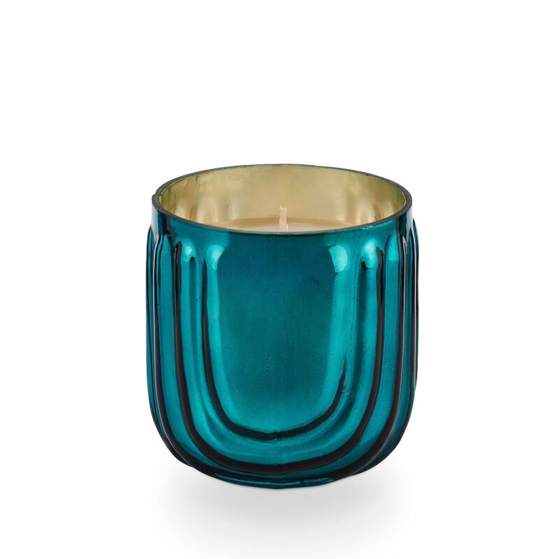 ILLUME Fa La Lovely Wondermint Candle - Pressed Glass