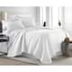 Oversized Solid 3-piece Quilt Set by Southshore Fine Linens - Bright White - Full - Queen